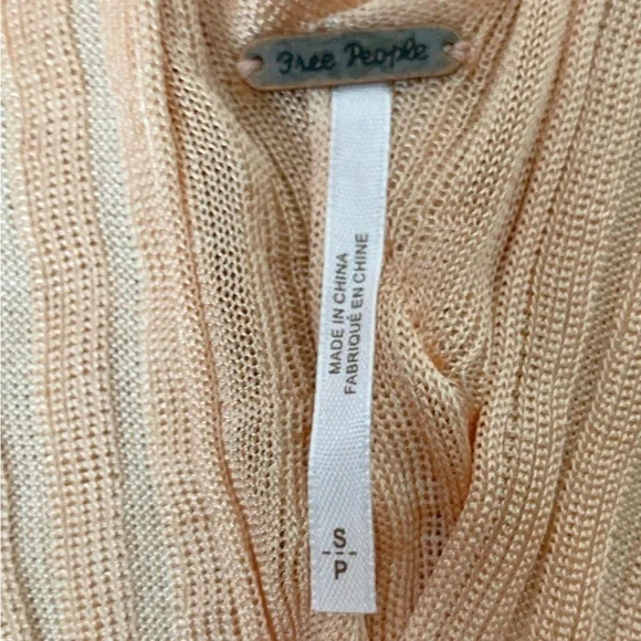 Free People Womens Pluto Wrap Sweater Size Small - Picture 3 of 3